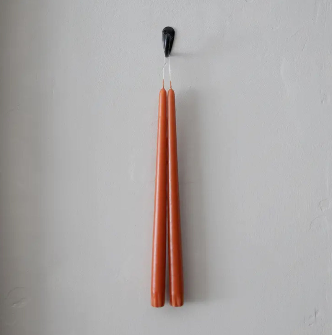 TERRACOTA TAPER CANDLE SET OF 2