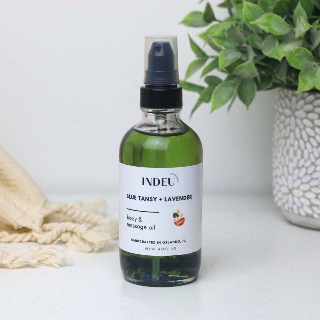 Blue Tansy + Lavender Body Oil
