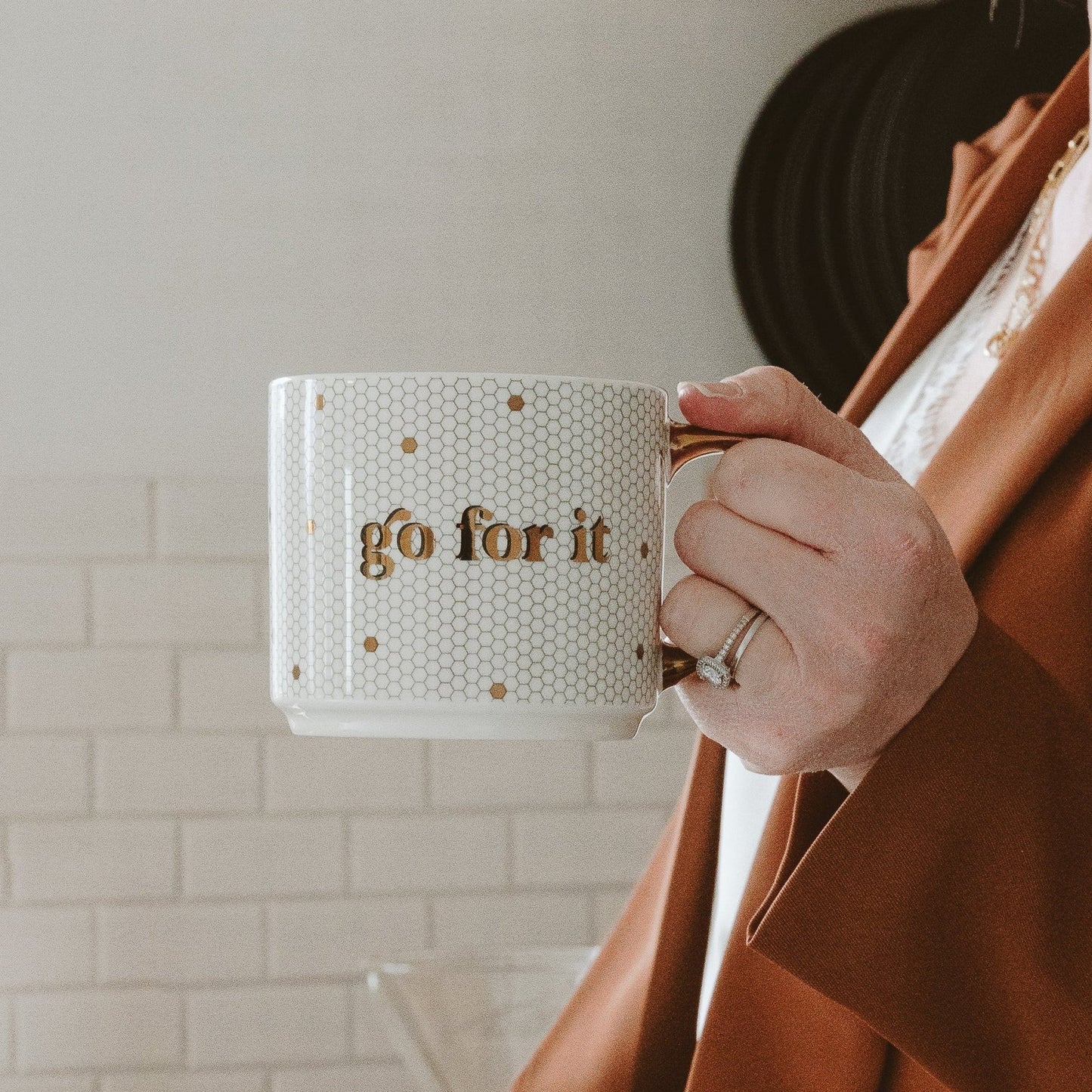 Go for it Tile Mug