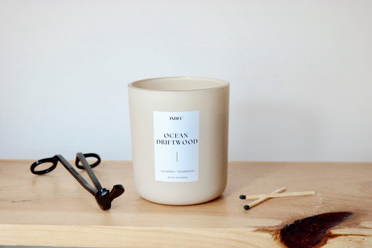 Ocean Driftwood Soy Candle