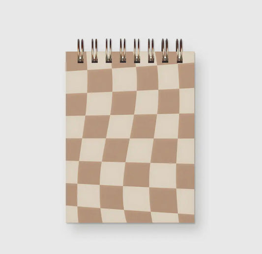 Checkered Mini Notepad